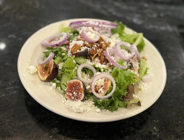 Fabulous Fig Salad special with feta and pecans